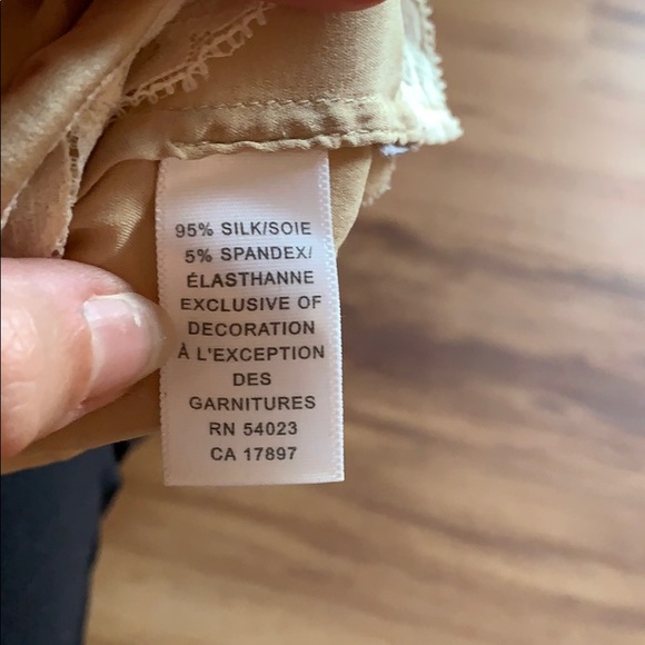 Silk and Lace Cami Tank fits 8-10 - Picture 6 of 6